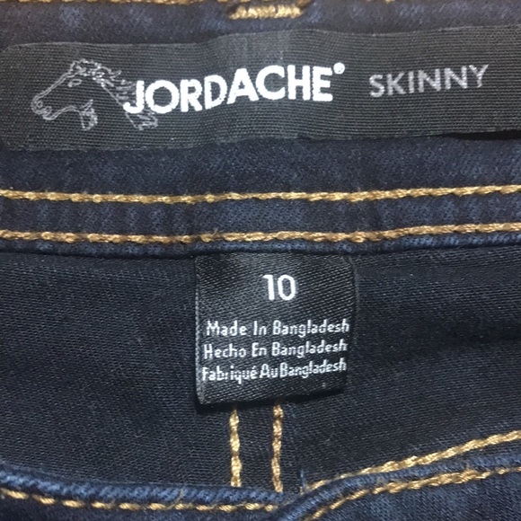 Jordache size 10 skinny jeans. Stretch. - Picture 6 of 8